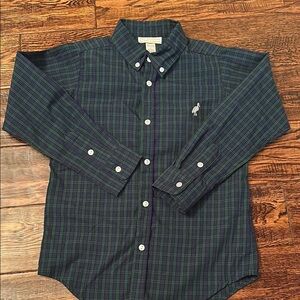 The Beaufort Bonnet Company Green and Blue Casual Button Down Shirt